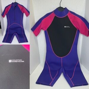 Mountain Warehouse Shorty Thick Swin Wetsuit For Girl